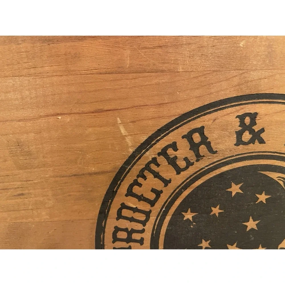 Vintage Proctor &‎ Gamble Ivory Wooden Shipping Box
